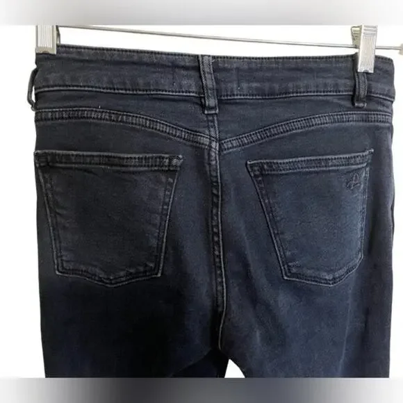 DL1961 Mara Instasculpt Straight Ankle in Rye Dark Wash Size 26 $208 MSRP - Picture 5 of 11